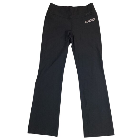 Nike Dri-Fit Womens Medium Legend Pant Recycled Polyester Spandex Black - Picture 2 of 11